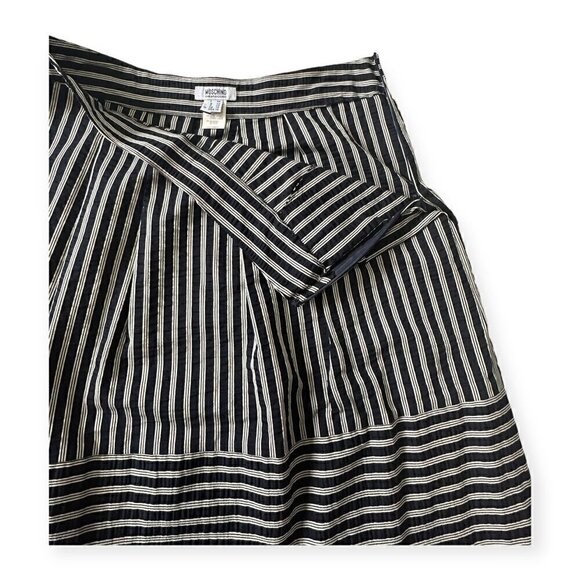 Moschino Cheap and chic Striped Cotton Mini Skirt, Size US10 - Picture 10 of 14